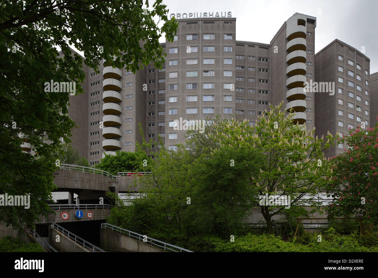 Berlin, Germany, the Gropius House in Gropiusstadt Stock Photo