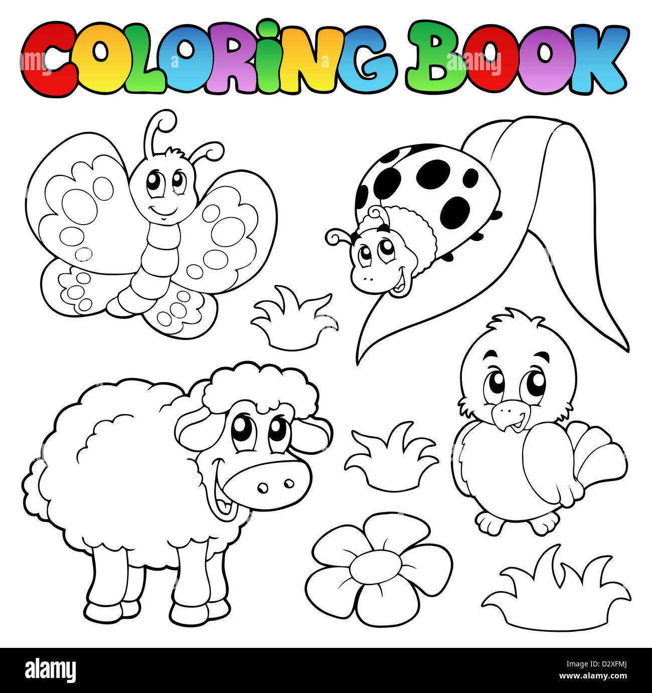 Spring Animals Coloring Pages
