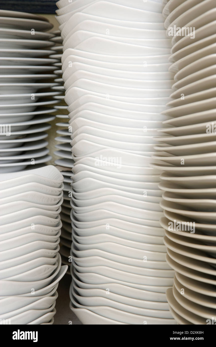 white porcelain Stock Photo