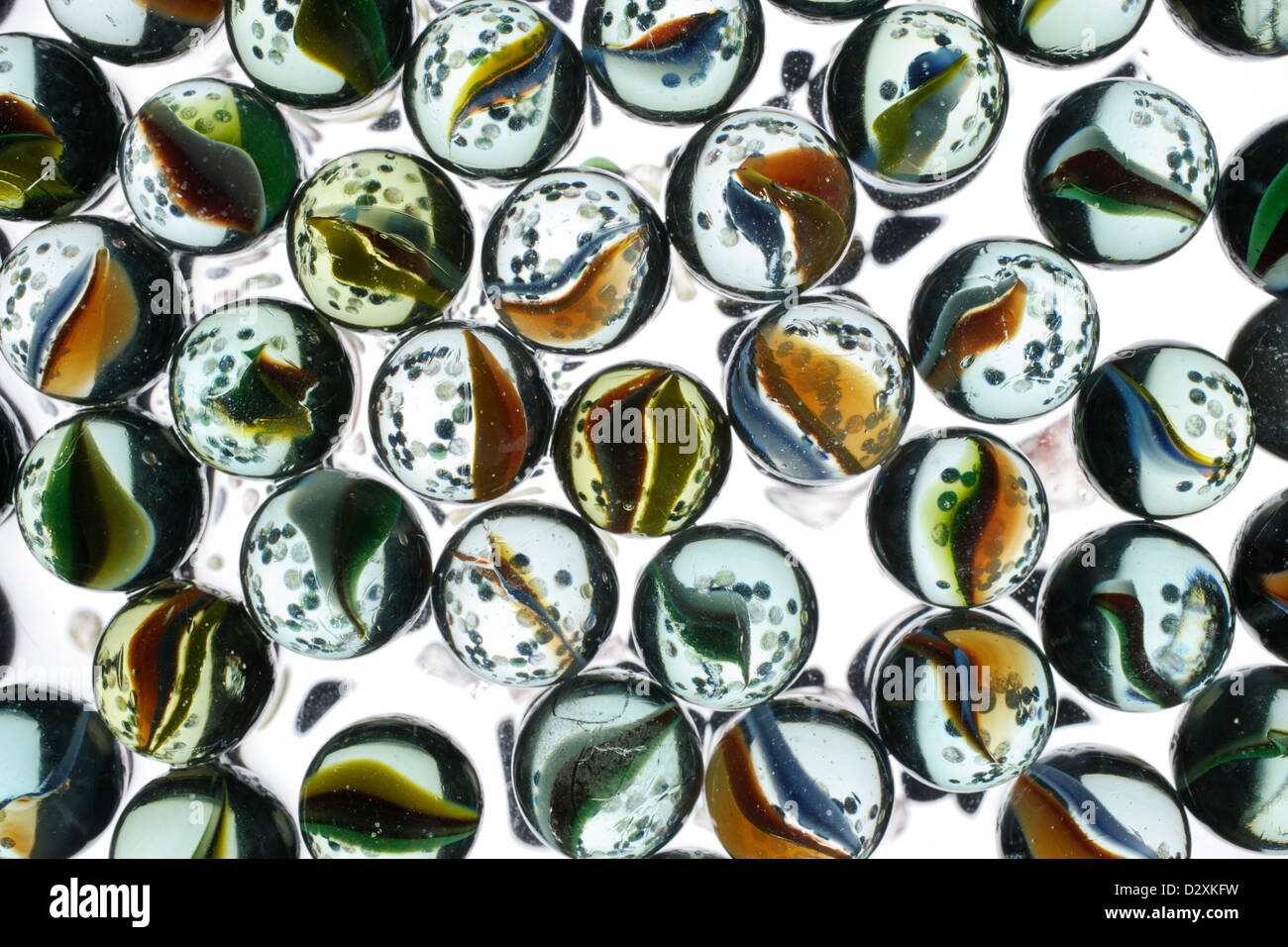glass beads Stock Photo
