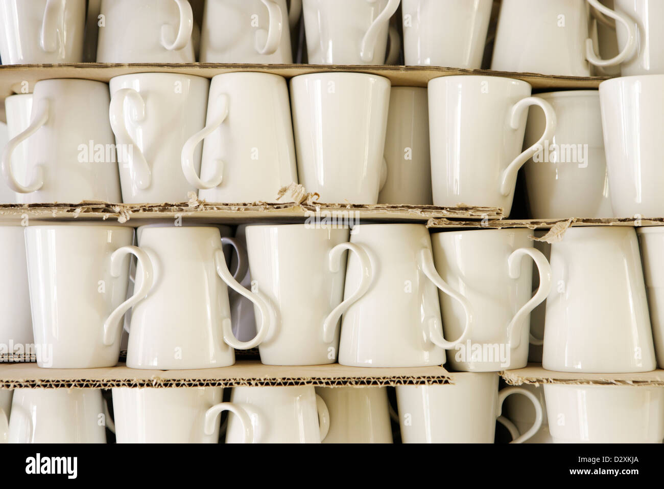 white porcelain Stock Photo