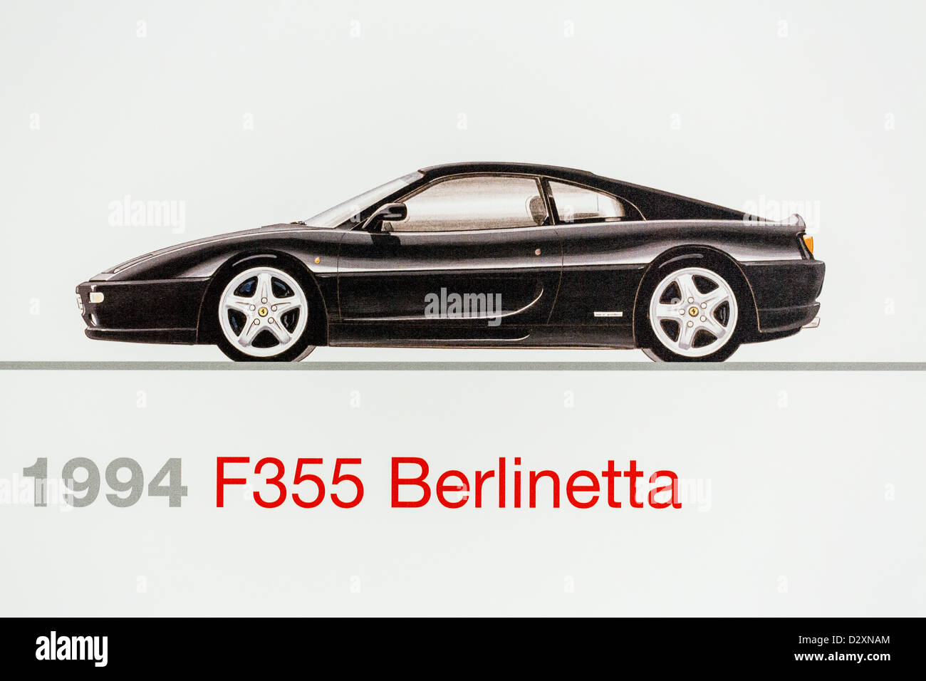 Ferrari f355 berlinetta hi-res stock photography and images