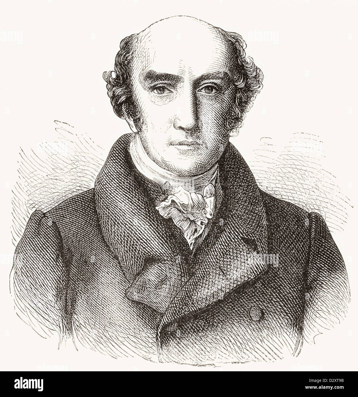 George Canning , 1770 – 1827. British statesman, politician, Foreign Secretary and Prime Minister of the United Kingdom. Stock Photo
