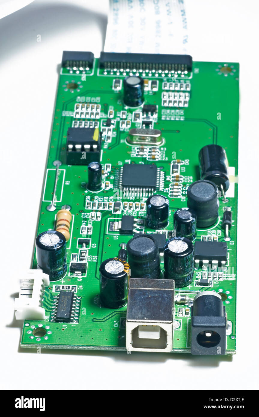 circuit board of a scanner Stock Photo - Alamy