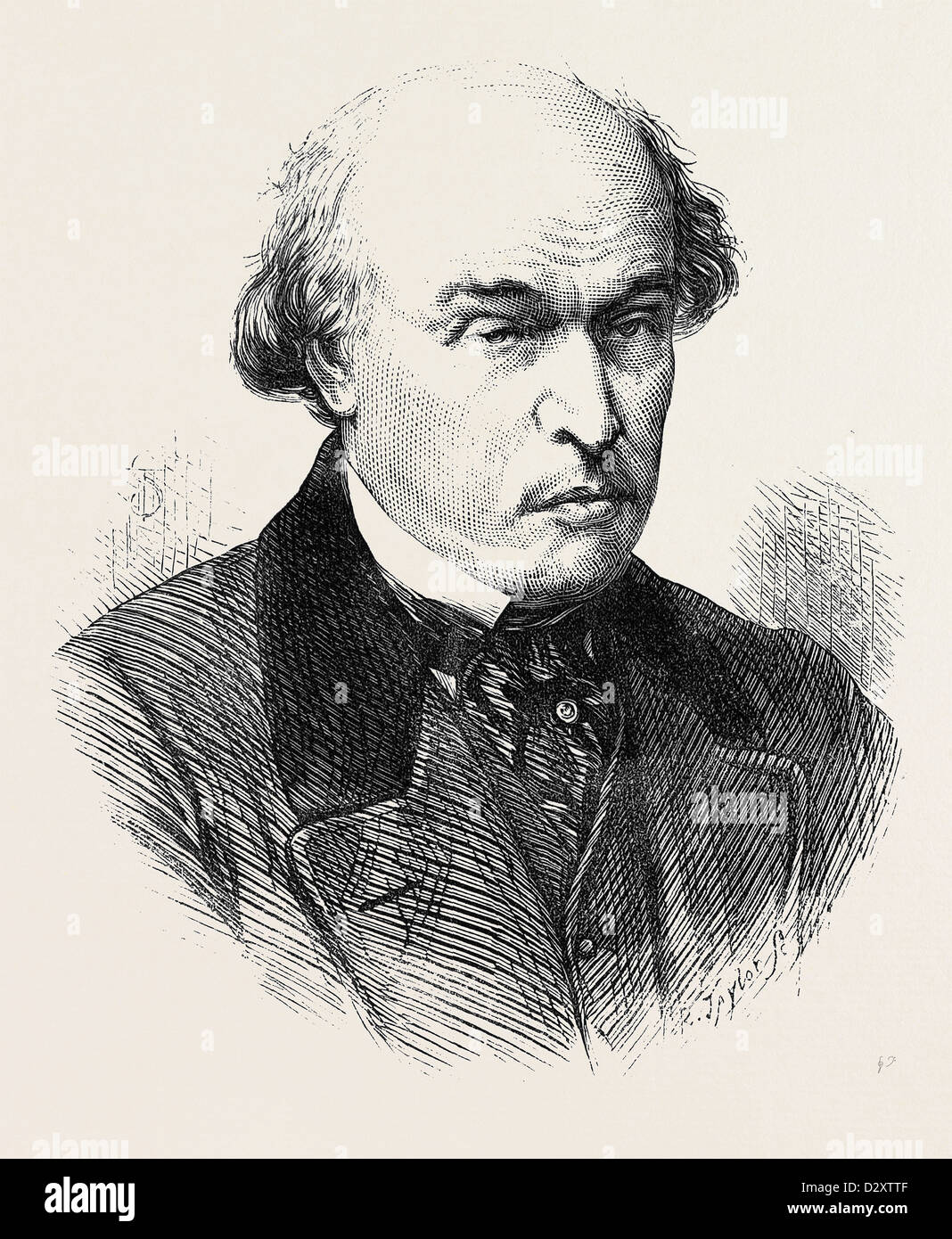 SIR WILLIAM JENNER BART. M.D. 1871 Stock Photo