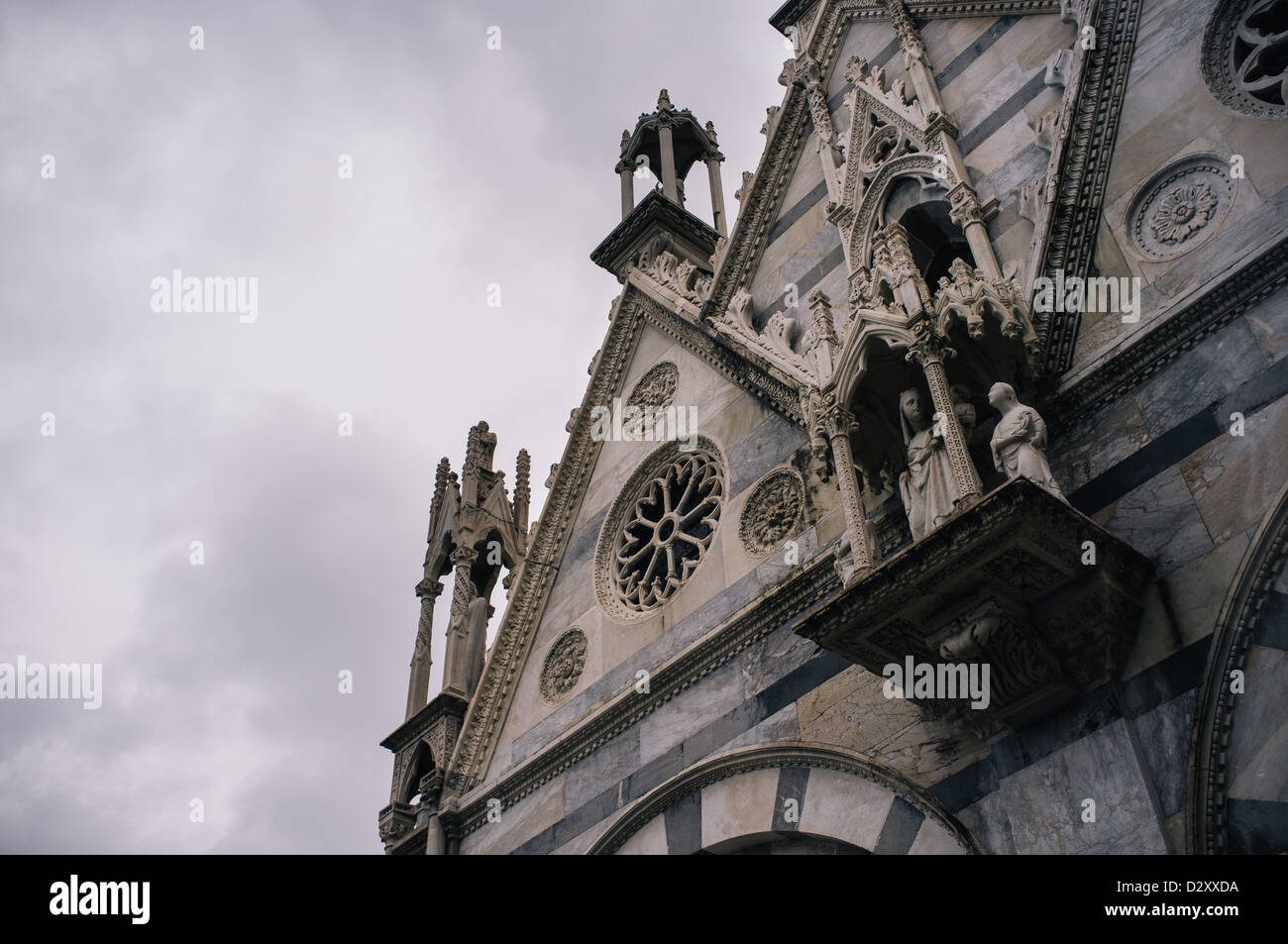 Santa Maria della Spina church in Pisa, Italy Stock Photo