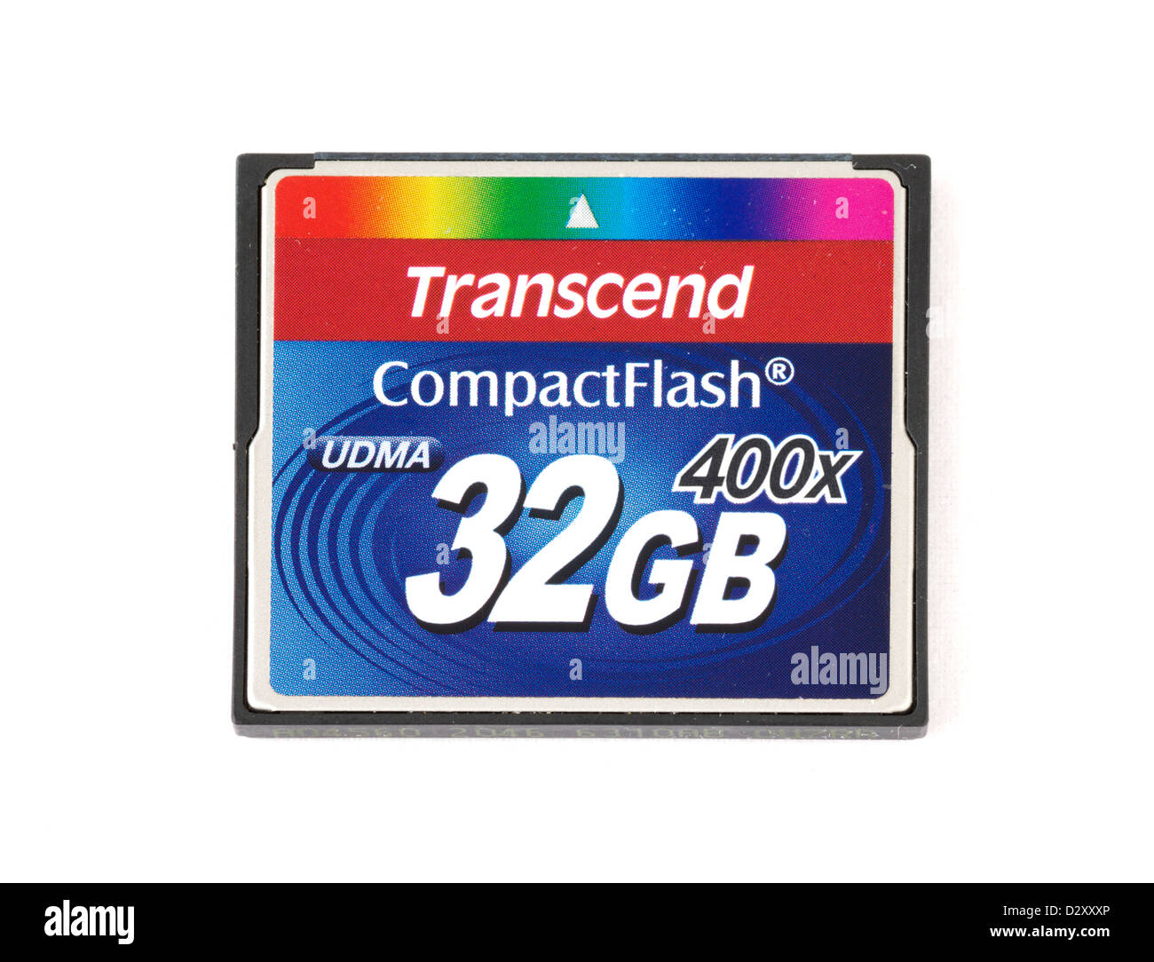 Transcend 32GB Compact Flash (CF) card Stock Photo