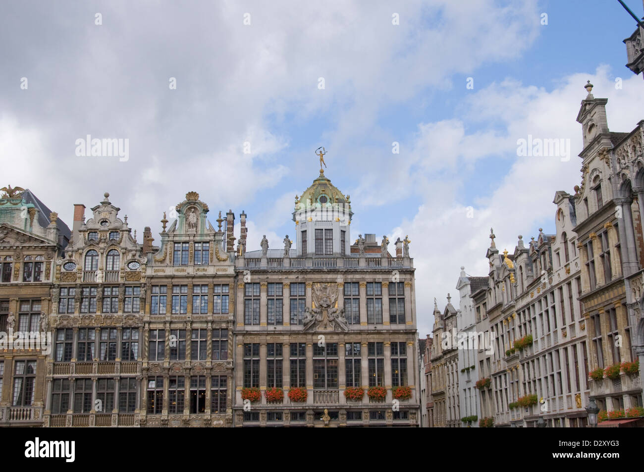 Placa Grande in Brussels Belgium Stock Photo