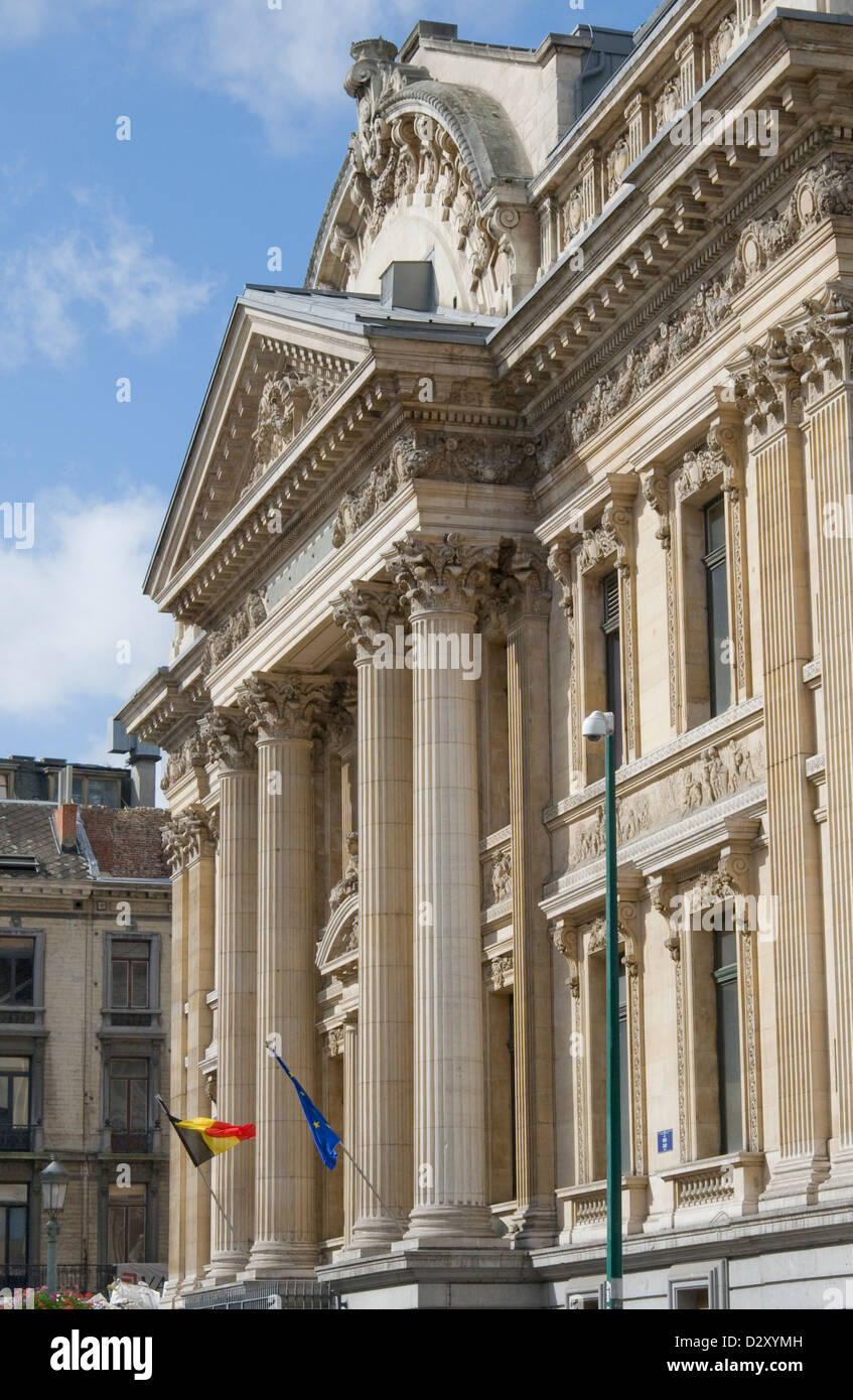 The Brussels Stock Exchange Stock Photo