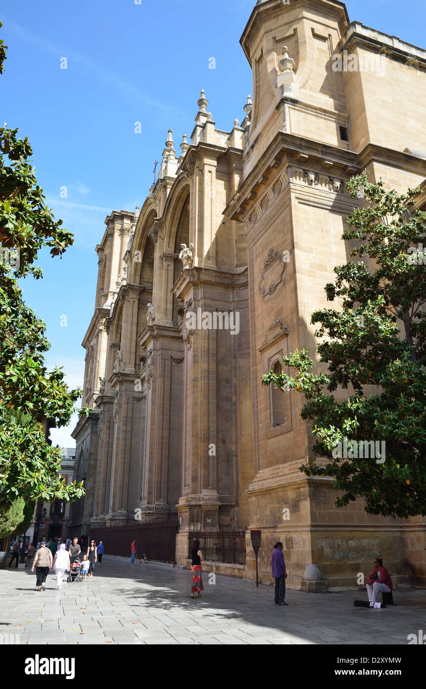 Granada Cathedral Stock Photo
