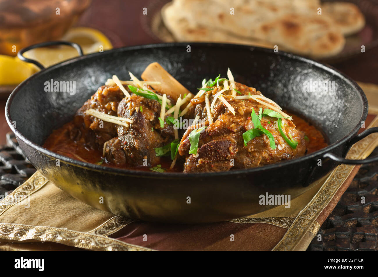 Lamb Nihari Pakistan India Bangladesh Food Stock Photo Alamy