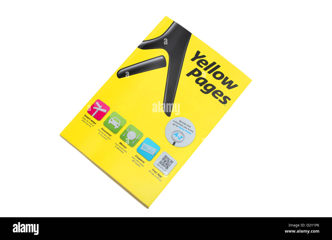 Yellow Pages Telephone Directory Stock Photo Alamy