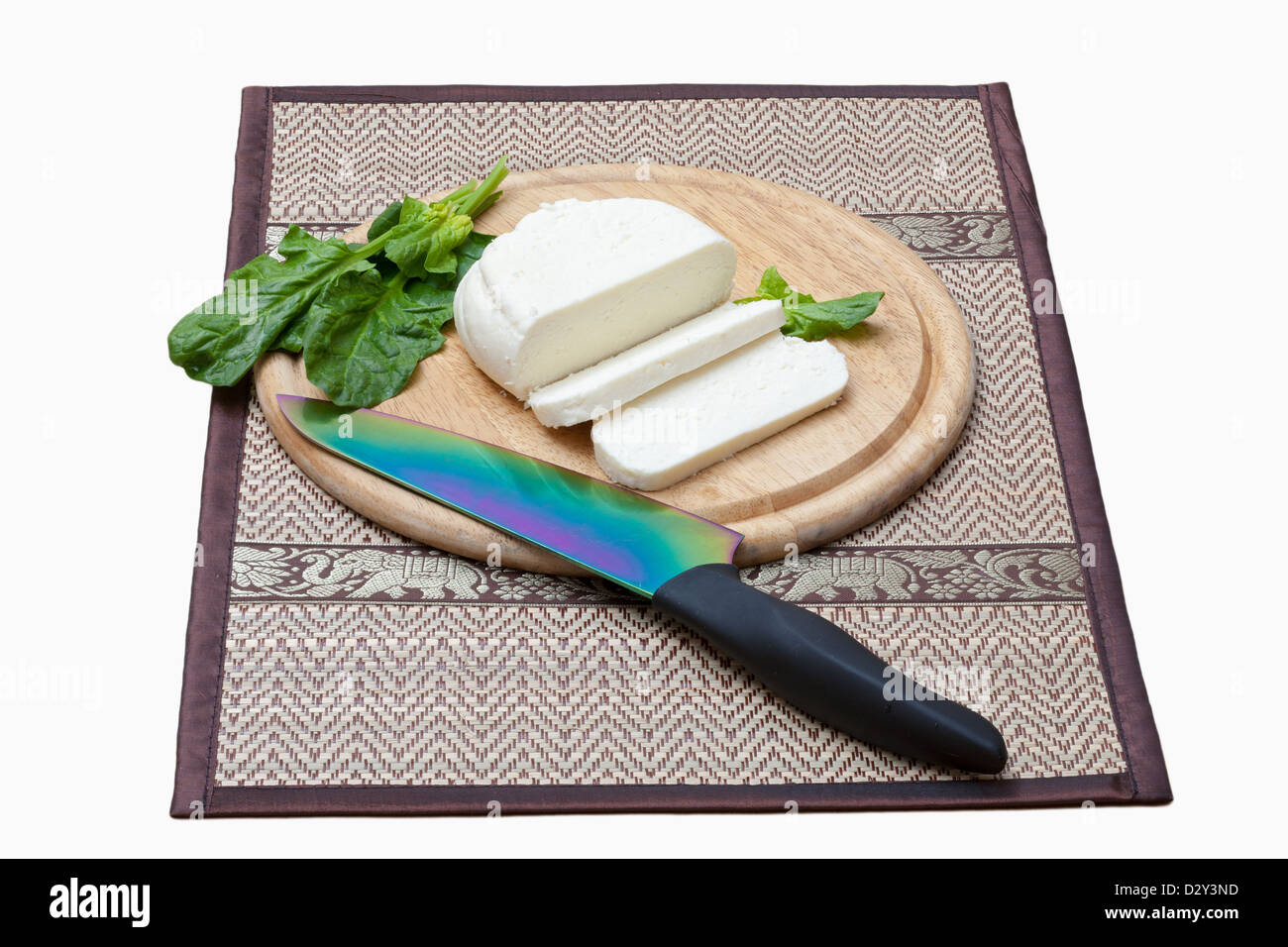 Cheese and spinach Stock Photo - Alamy