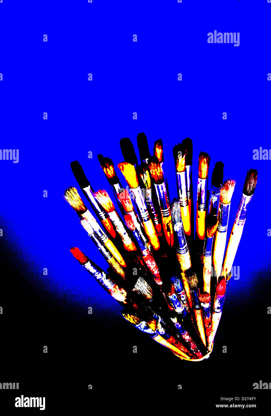 Brushes paint hi-res stock photography and images - Alamy