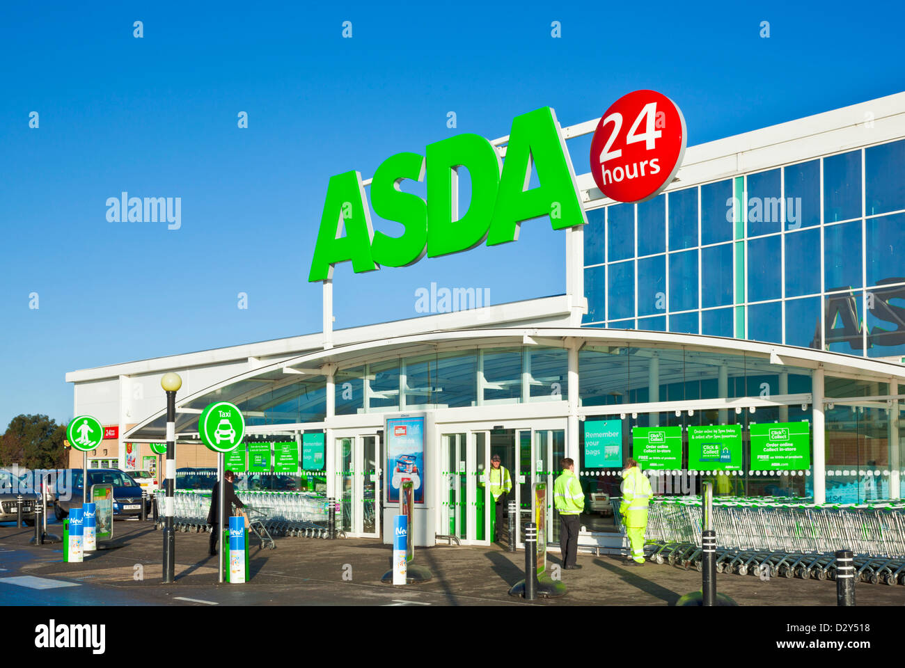 asda store exterior uk lincolnshire england uk gb eu europe Stock Photo