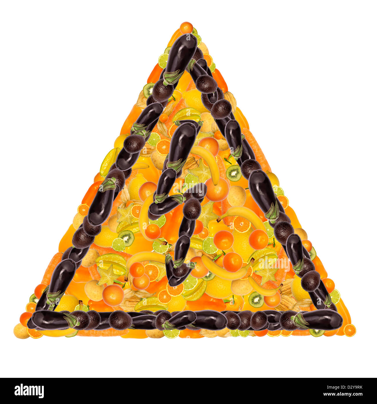 collage of alternative energy from fruit and vegetables Stock Photo Alamy