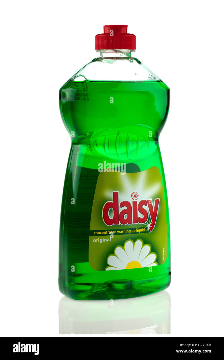 Bottle of Daisy concentrated washing up liquid Stock Photo - Alamy