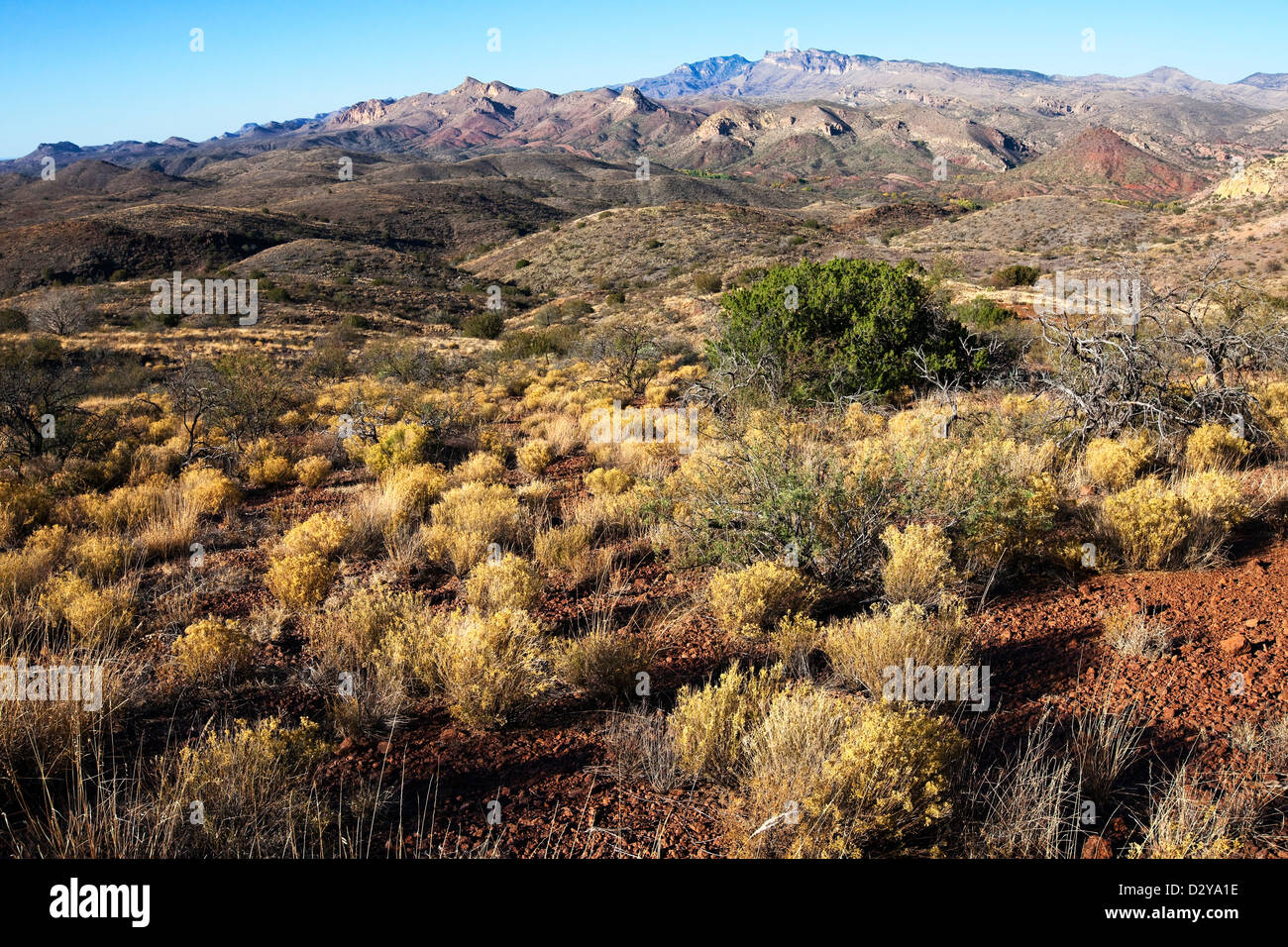 Galiuro Mountains, Arizona Stock Photo
