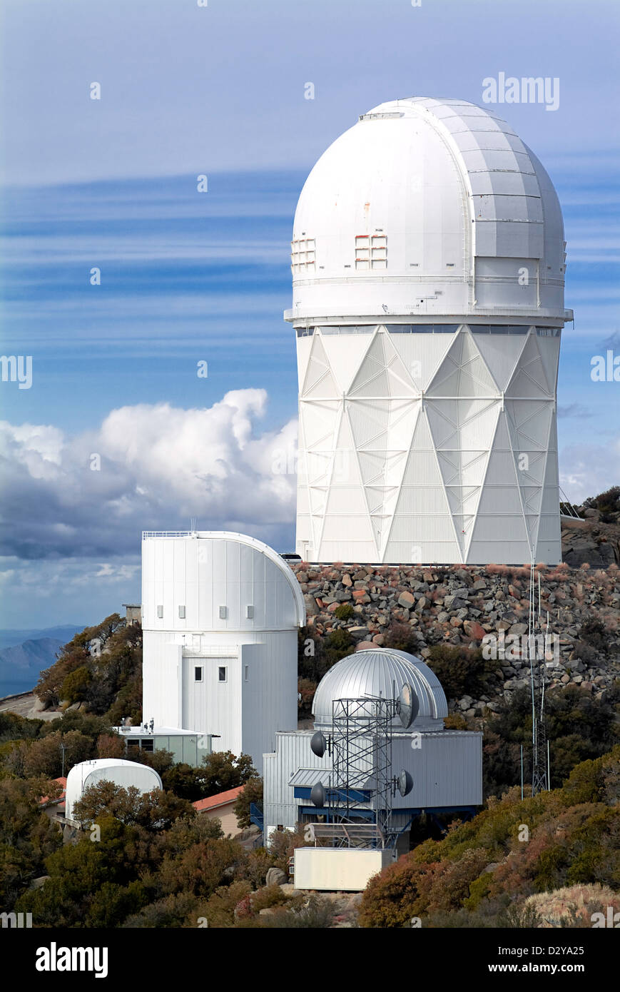 Telescopes, Kitt Peak, Arizona Stock Photo Alamy
