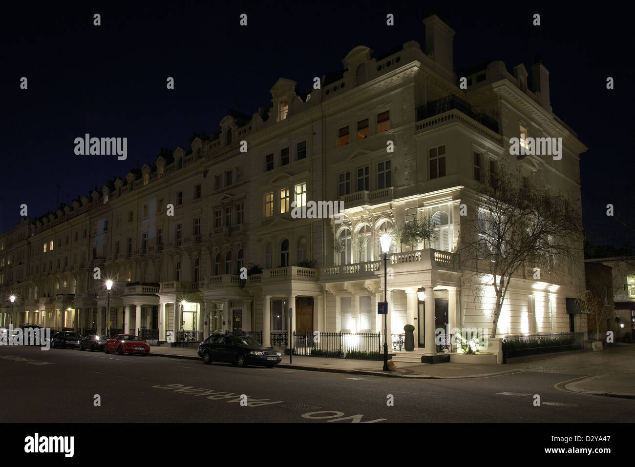 London, United Kingdom, Grossbuergerliche Houses in Queens Gate Gardens