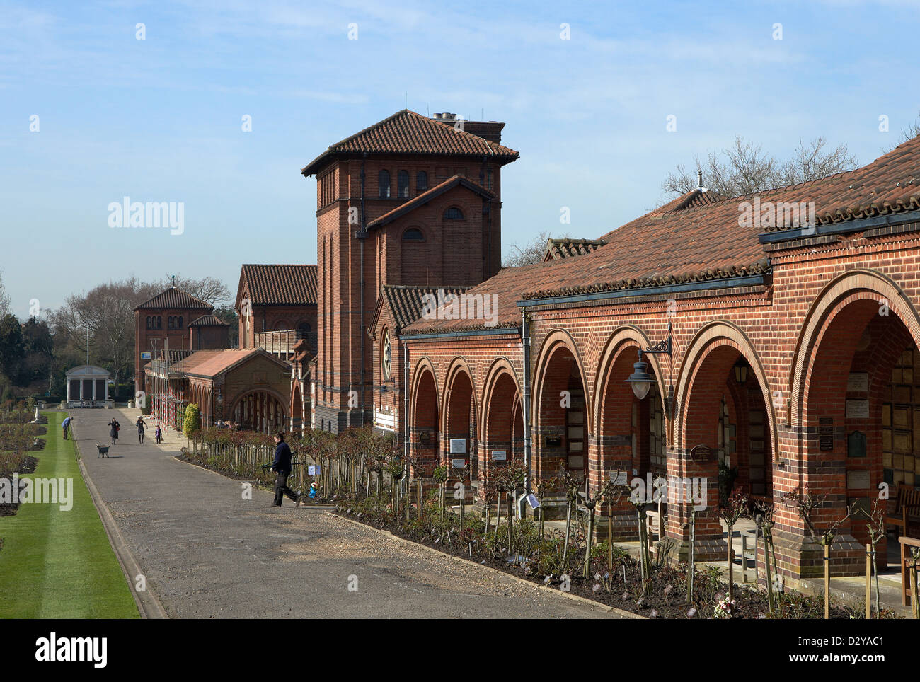London, United Kingdom, the Golders Green Crematorium Stock Photo Alamy