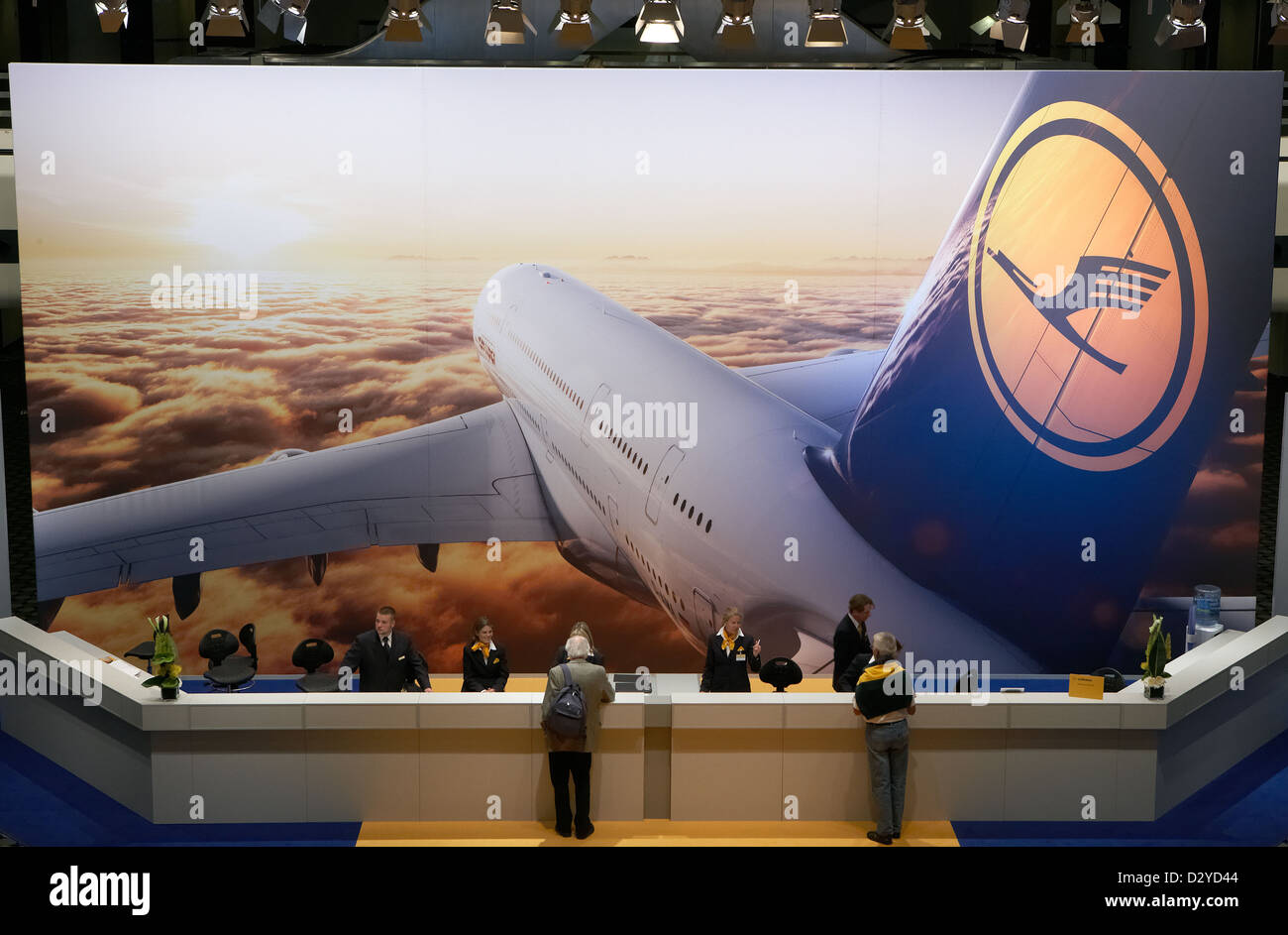 Berlin, Germany, 2010 Annual General Meeting of Deutsche Lufthansa AG Stock Photo Alamy