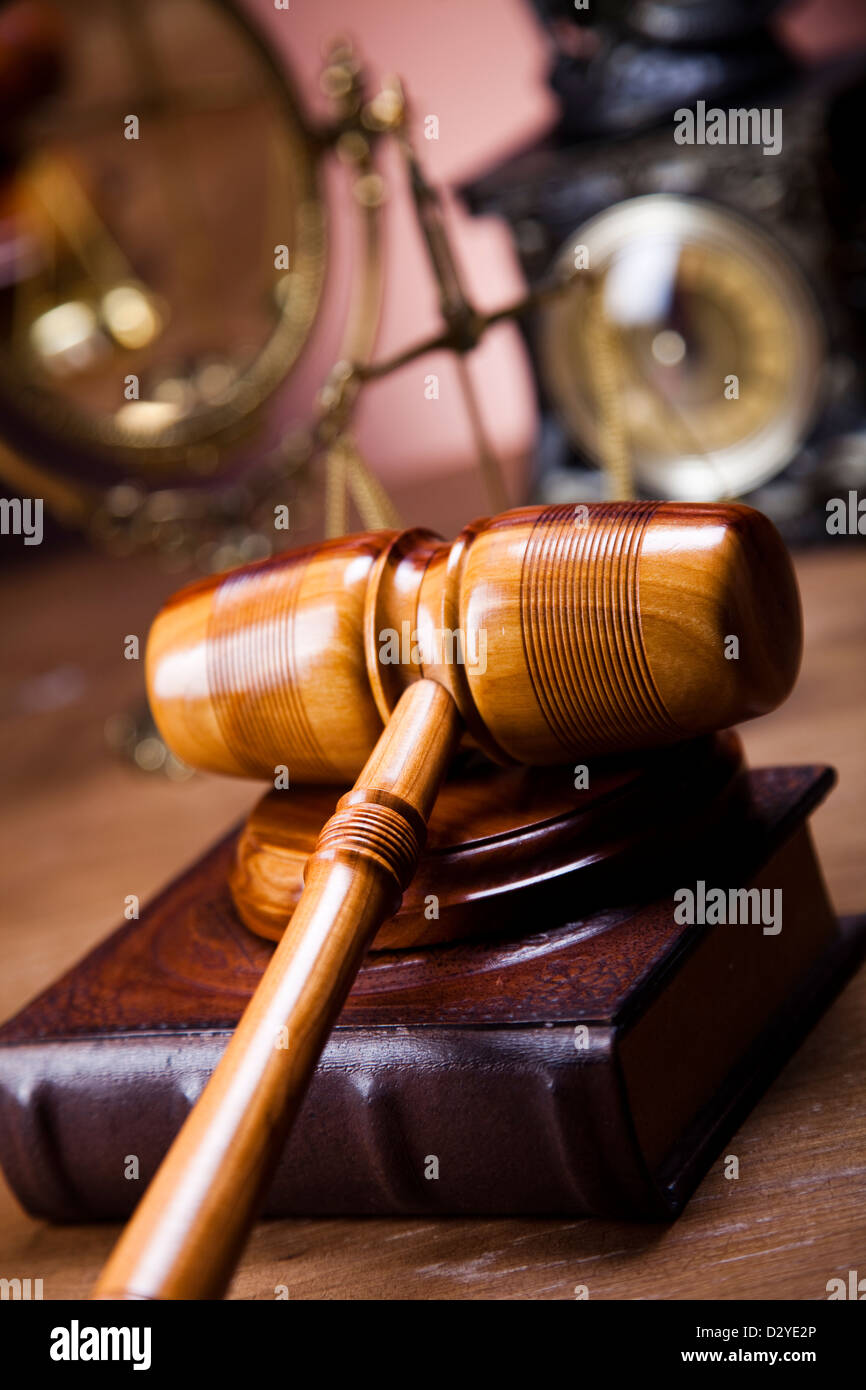 Law and justice concept, judge gavel Stock Photo Alamy