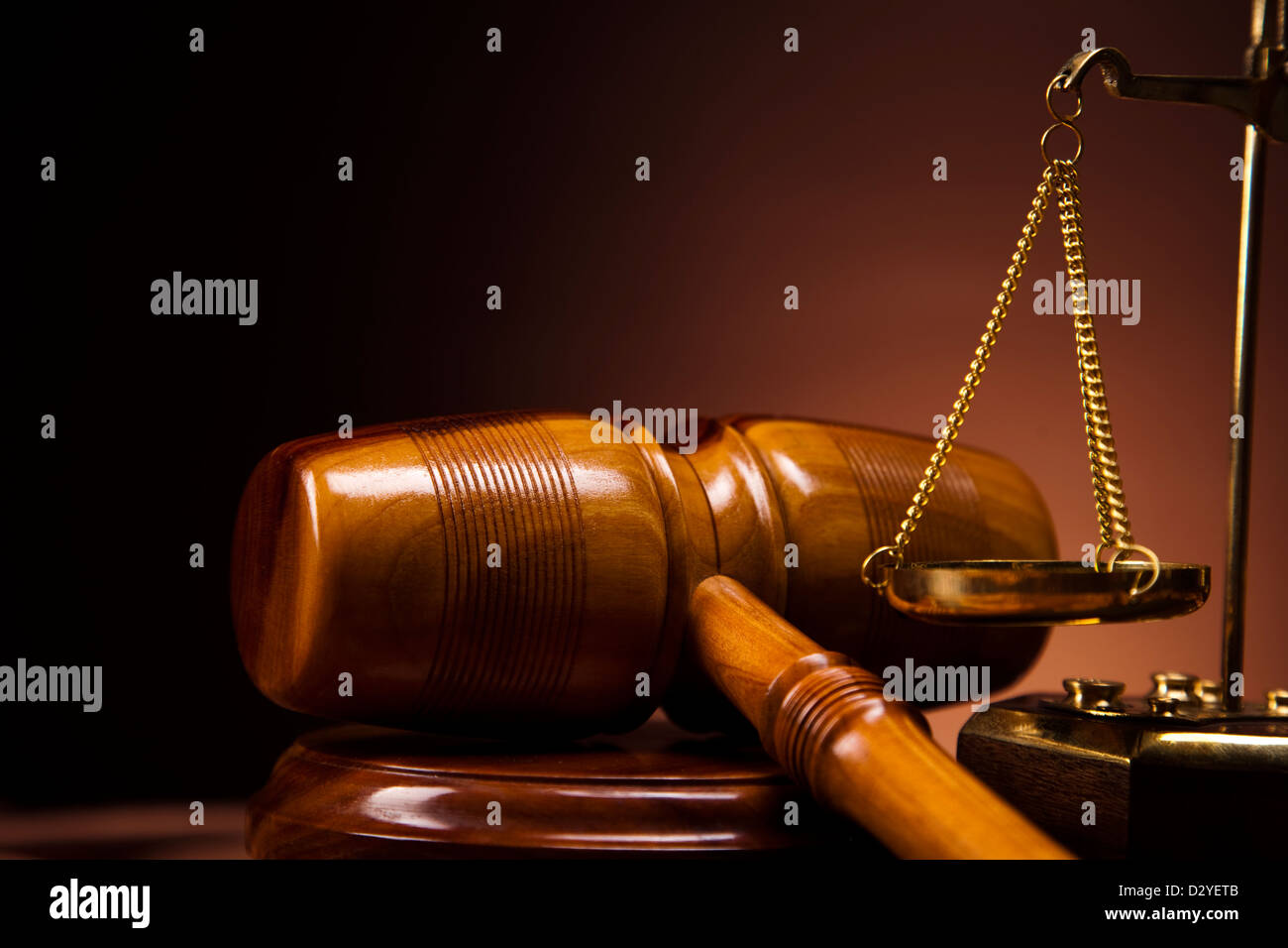 Law and justice concept, judge gavel Stock Photo Alamy