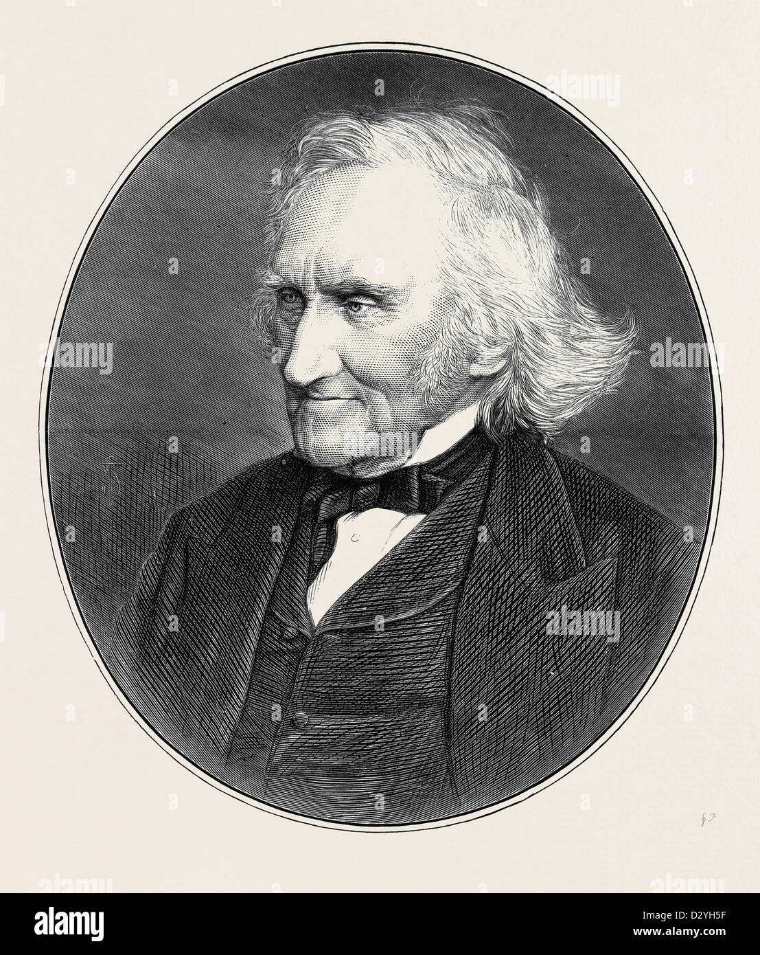 THE LATE CHARLES KNIGHT 1873 Stock Photo