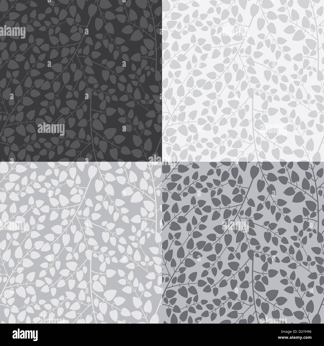Floral seamless background Stock Photo - Alamy