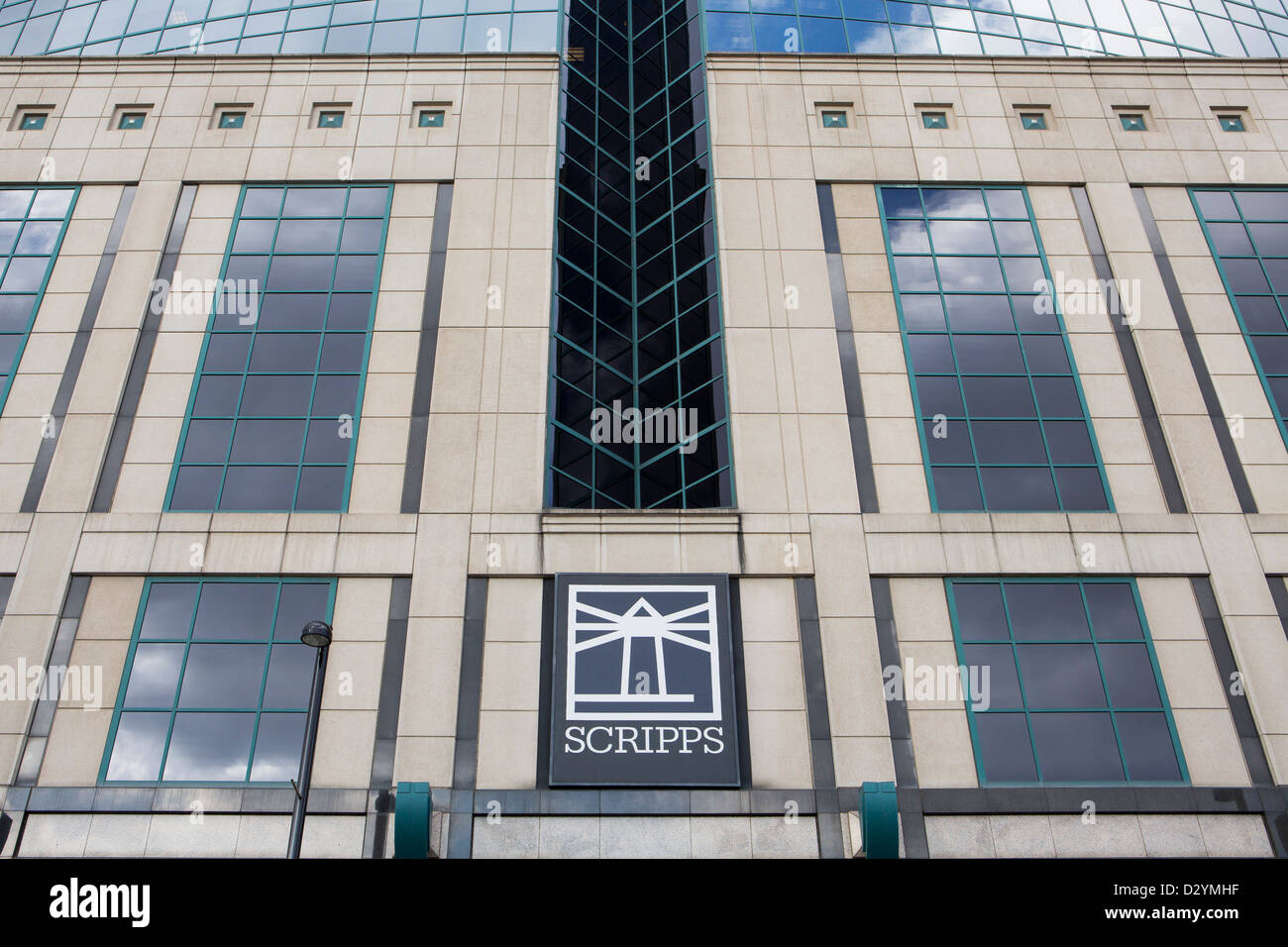 The headquarters of media company, The E. W. Scripps Company.  Stock Photo