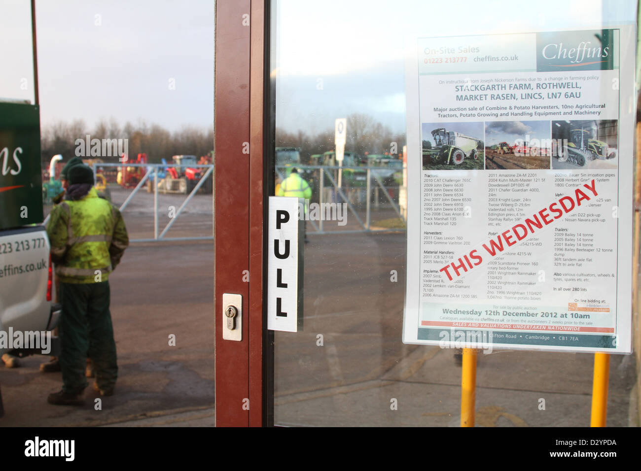 Farm Machinery & Plant Auctions in Cheffins, UK, leading auctioneer of