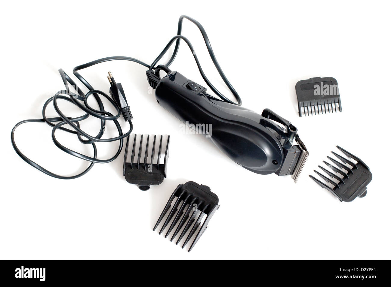 Professional Hair Clipper Set Stock Photo Alamy