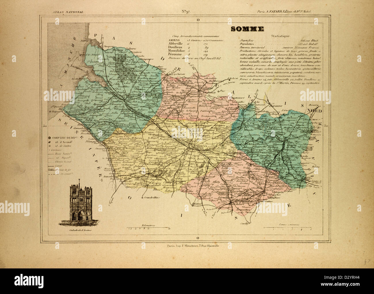 Somme map hi-res stock photography and images - Alamy