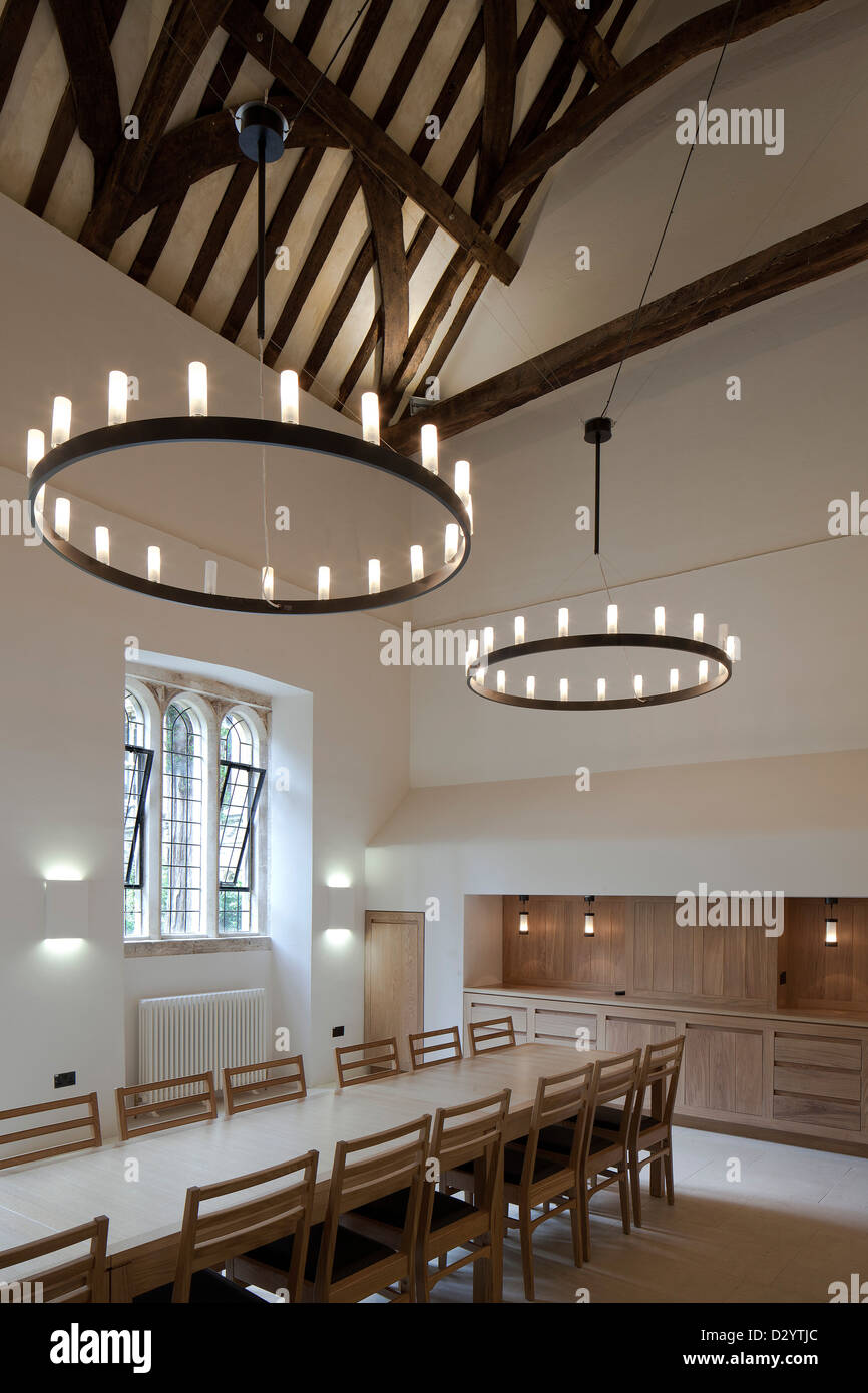 Brasenose College, Oxford, United Kingdom. Architect: Berman Guedes Stretton, 2012. Stock Photo