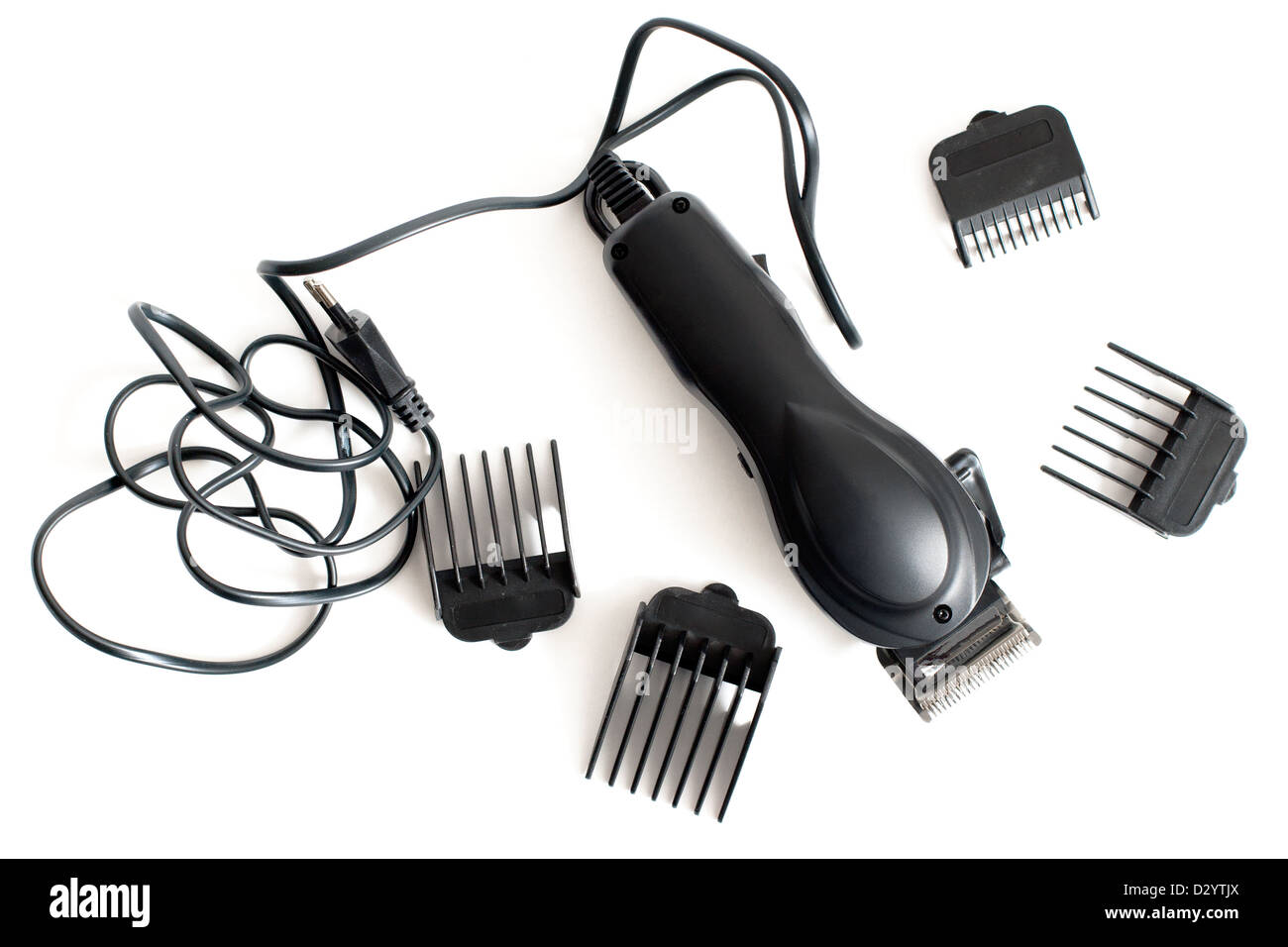 Professional Hair Clipper Set Stock Photo Alamy