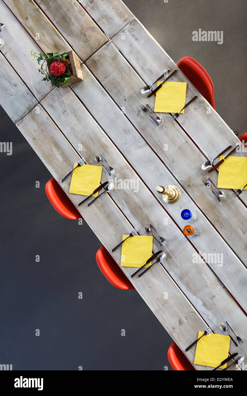 Group food high angle view hi-res stock photography and images - Alamy
