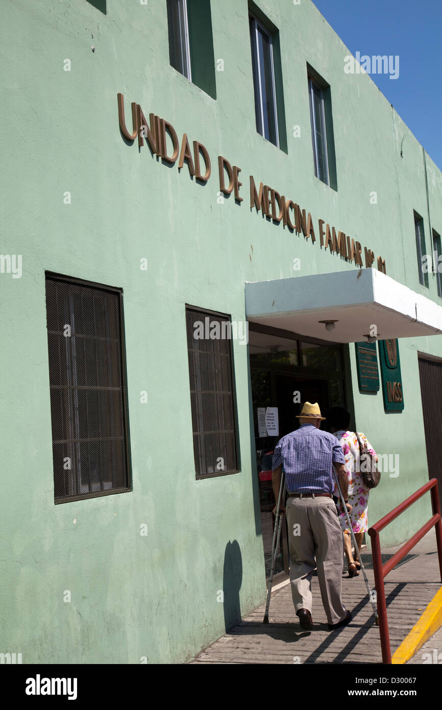 Unidad De Medicina in Oaxaca Mexico Stock Photo