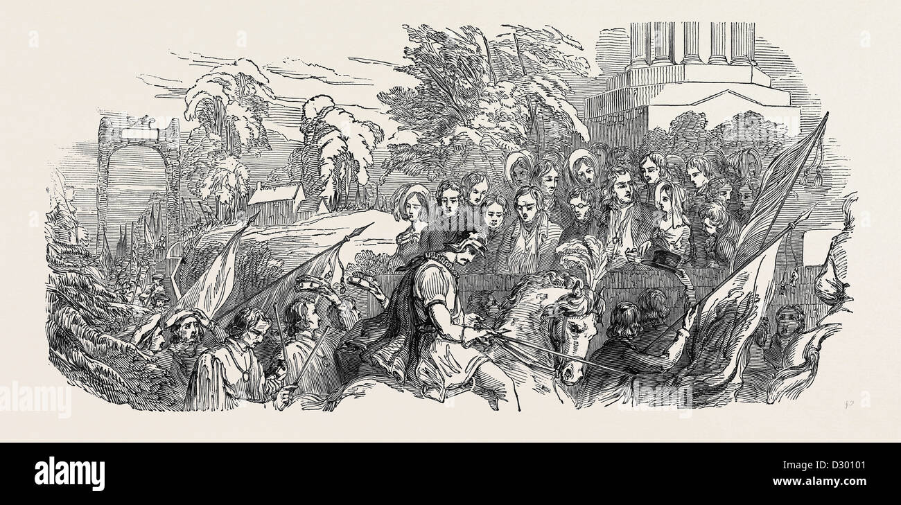 PROCESSION UNCOVERING BEFORE THE SONS OF BURNS Stock Photo - Alamy