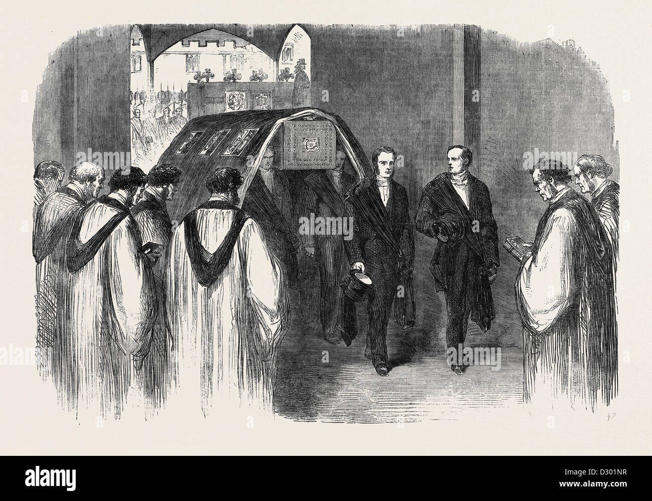 THE FUNERAL OF HIS LATE ROYAL HIGHNESS THE PRINCE CONSORT PRINCE ALBERT Stock Photo Alamy