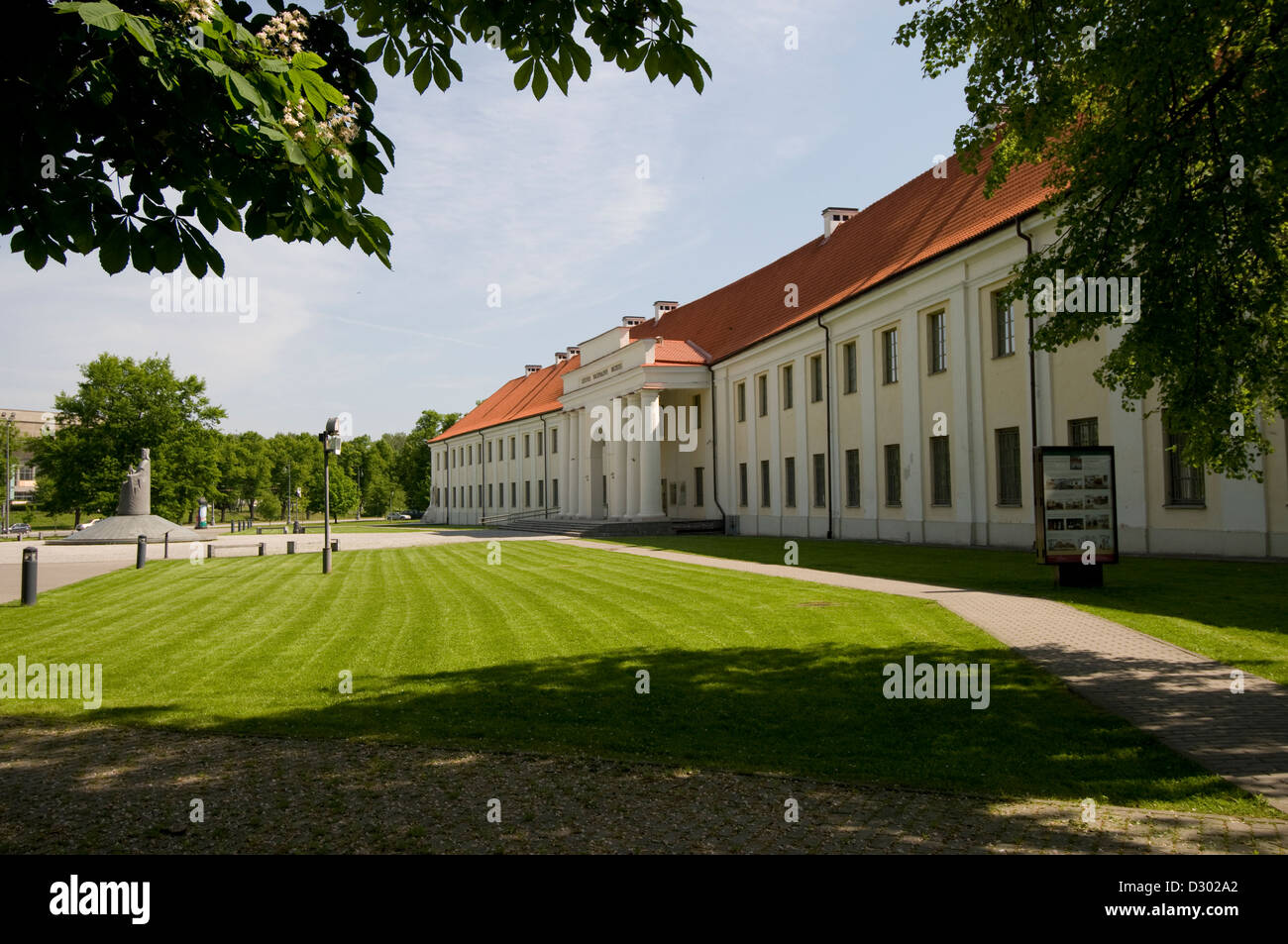 The Lithuania National Museum in the New Arsenal in Vilnius, Lithuania Baltic States Stock Photo