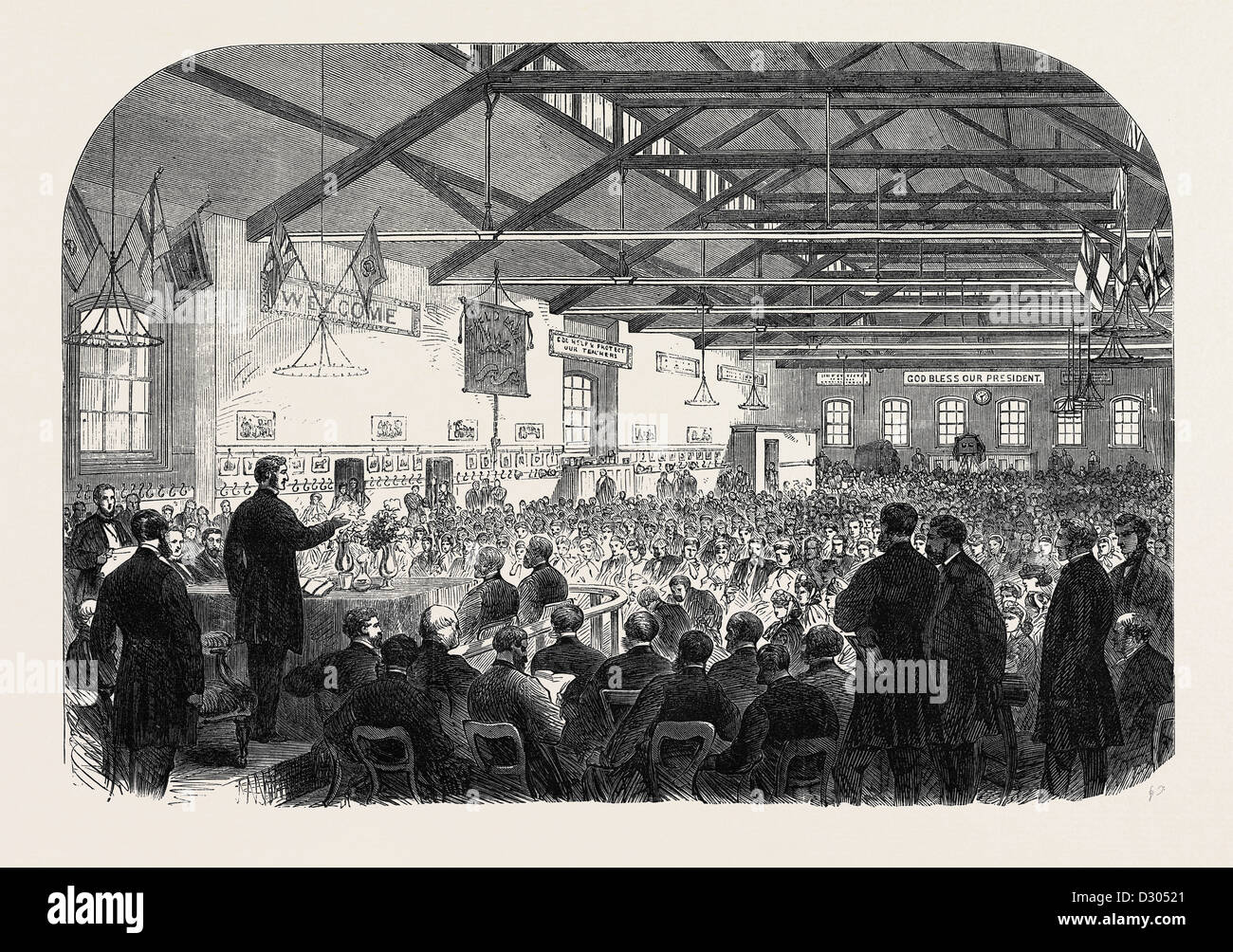 OPENING OF THE NEW BUILDING OF THE FIELDLANE REFUGE AND RAGGED SCHOOL