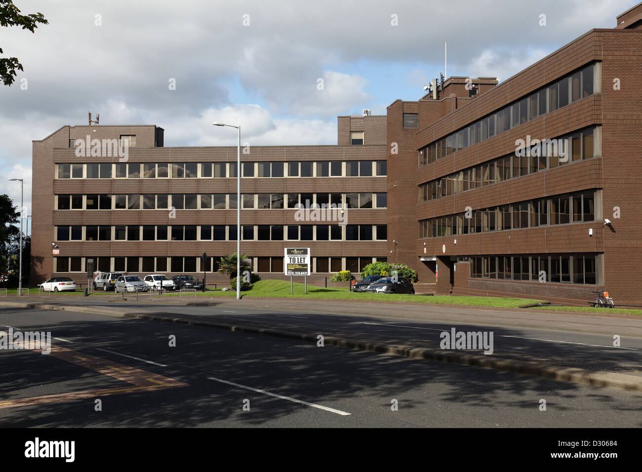 Trident House office building on Renfrew Road, Paisley, Renfrewshire, Scotland, UK Stock Photo