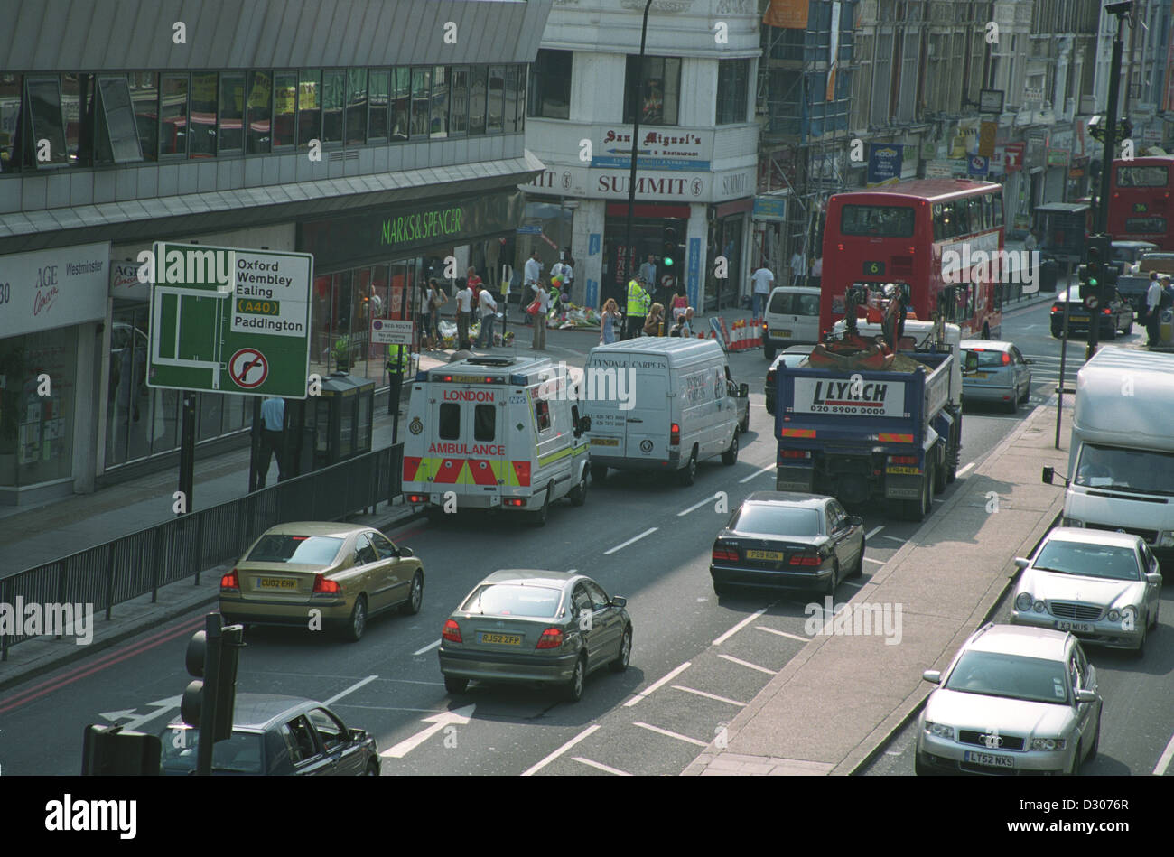 The 7 July 2005 London bombings, UK Stock Photo