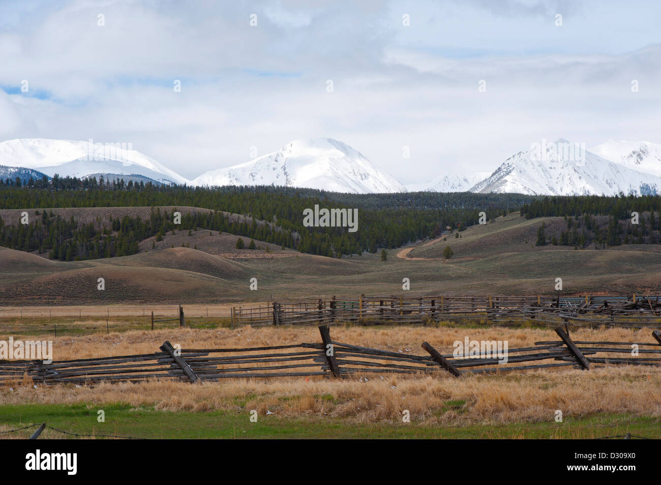 The Hayden Ranch south of Leadville, Colorado was established in 1859