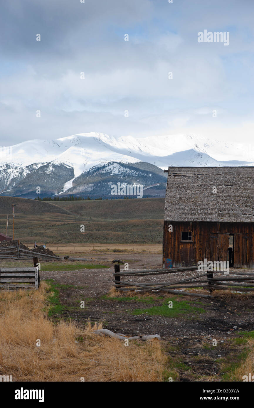 The Hayden Ranch south of Leadville, Colorado was established in 1859