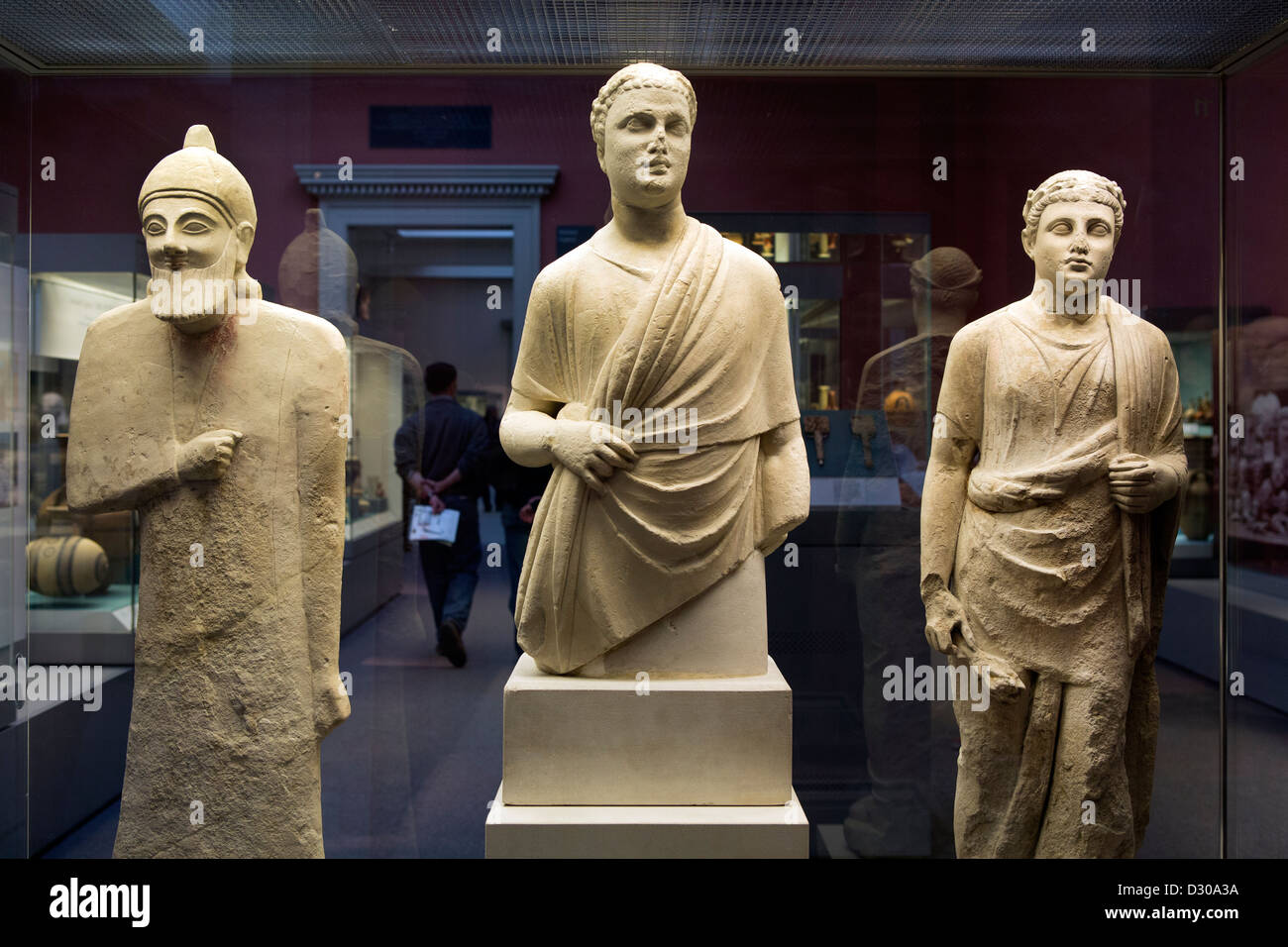 British Museum- Ancient Egypt galleries. Stock Photo