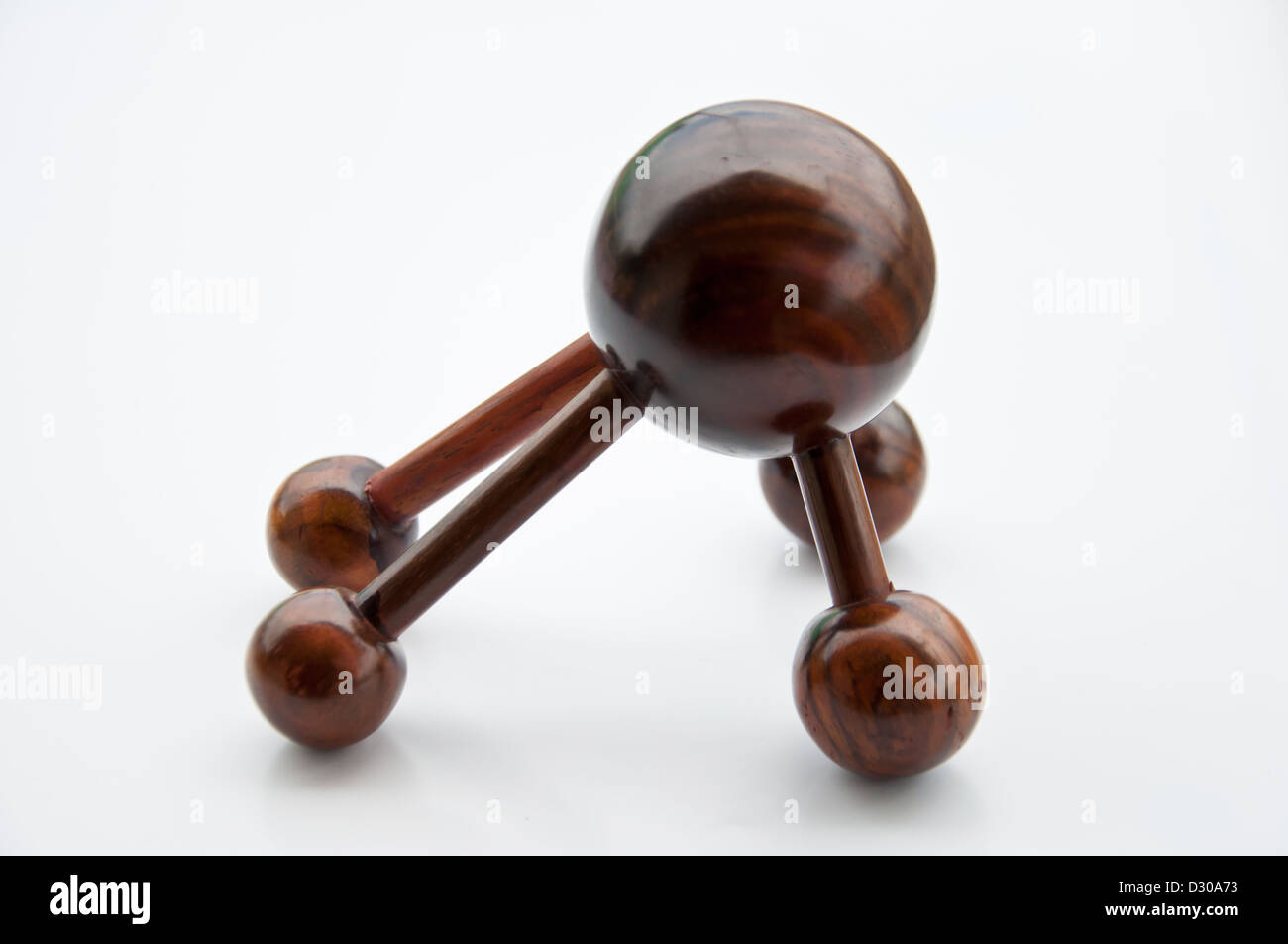 Thai massage tool on white background Stock Photo Alamy