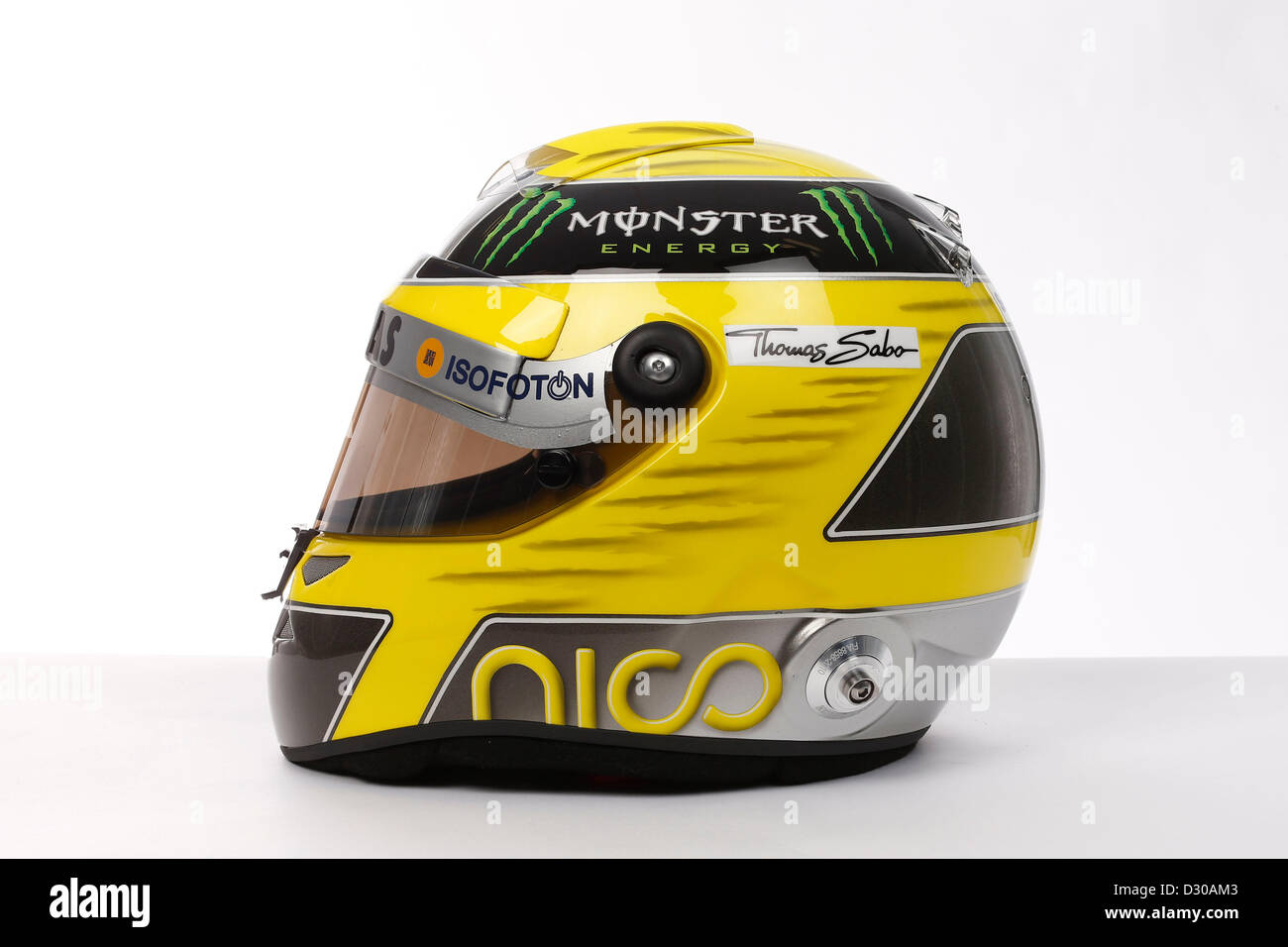 F1 helmet nico hi-res stock photography and images - Alamy