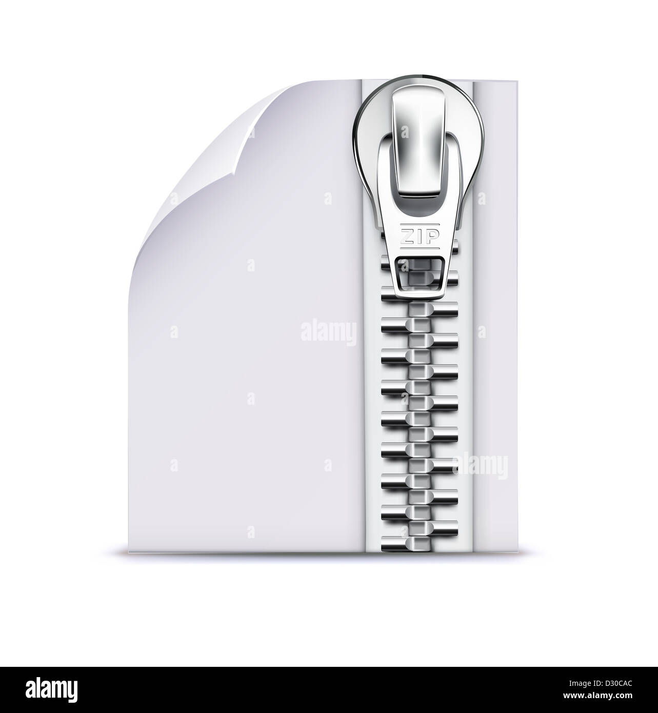 Zip compressed file icon Cut Out Stock Images & Pictures - Alamy